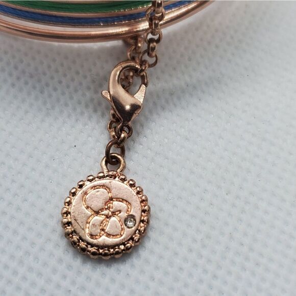 Jessica Simpson Blue, Green, & Rose Gold Bracelets - Picture 6 of 6